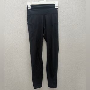 Nike One Women's High-Waisted 7/8 Leggings with Pockets S Black